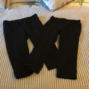 🎉🎉Set of Two Old Navy Black Gym Capri Pants🎉🎉